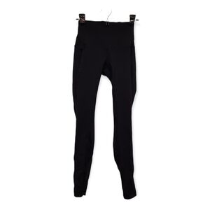 LULULEMON Black Mesh High Rise Leggings